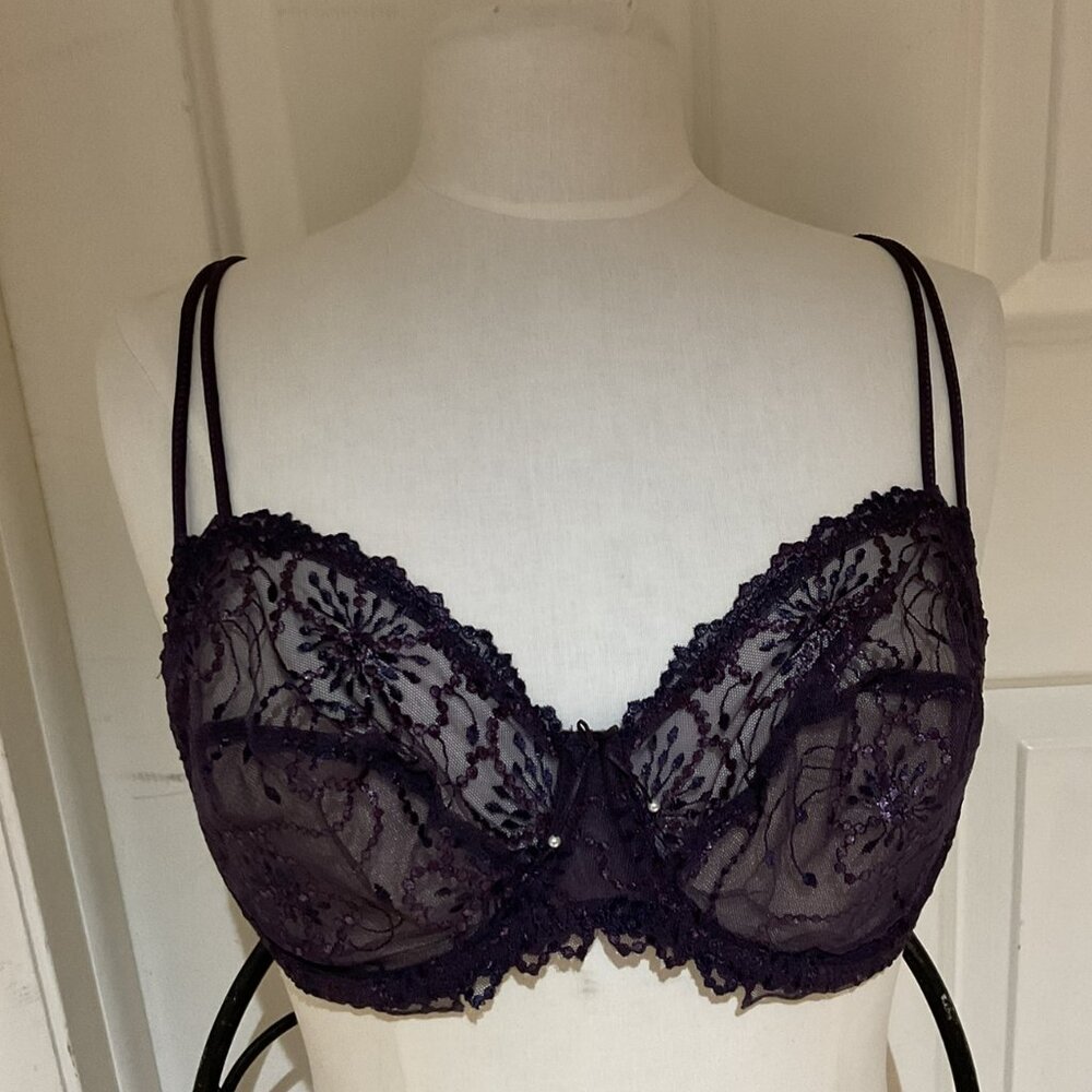 Marie Jo Jane Balcony Horizontal Seam Bra - Amethyst